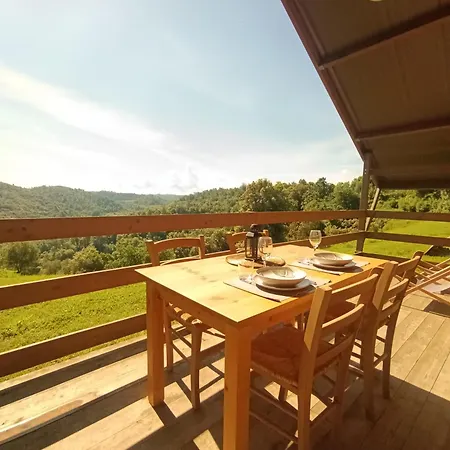 Glamping Podere Poggiagrilli Lüks kamp alanı *